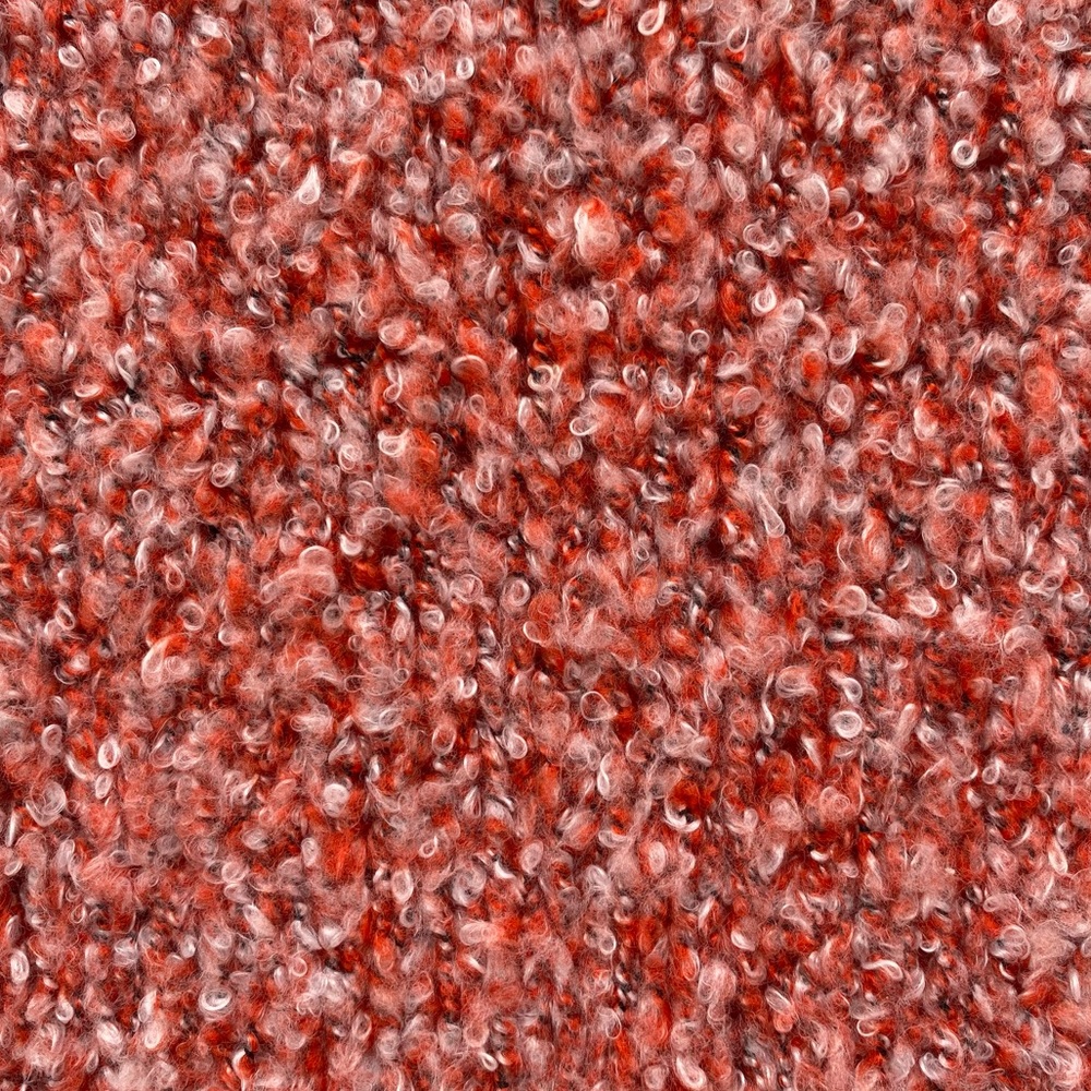 FREE PEOPLE • Cowl Neck BFF Knit Sweater in Scarlet Flame Size XL - Picture 7 of 15